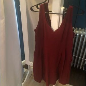 Maison Jules red dress with pockets medium